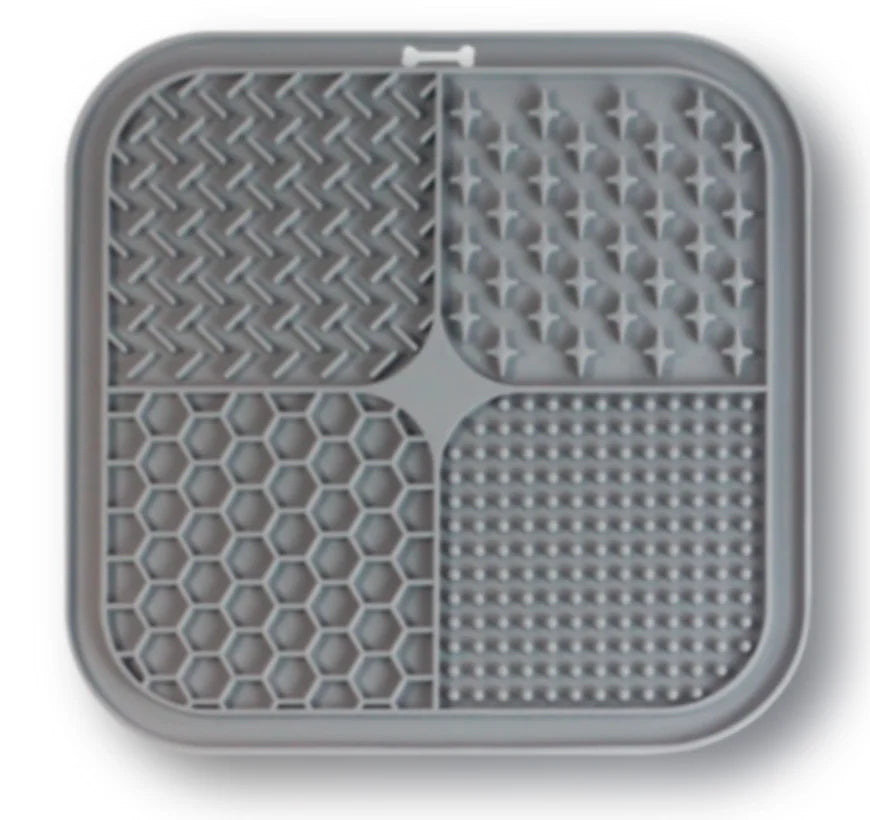 Silicone Lick Mat for Dogs Slow-Feeding Enrichment