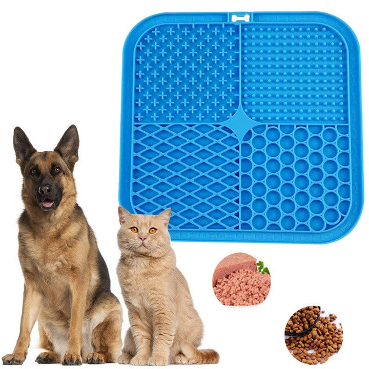 Silicone Lick Mat for Dogs & Cats | Slower Mealtime