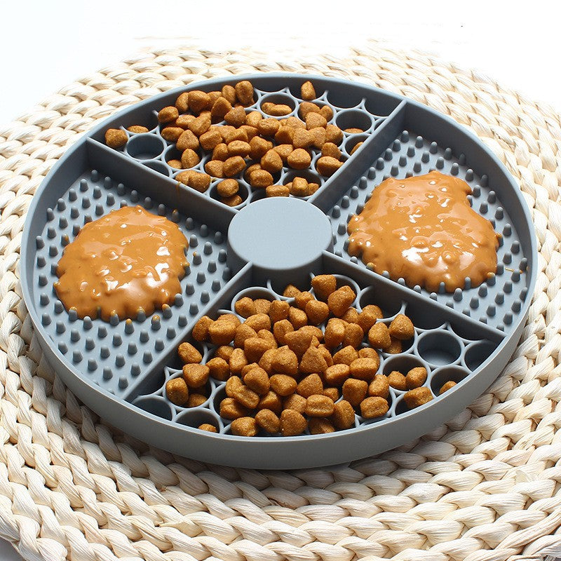 Silicone Lick Mat for Dogs & Cats | Slower Mealtime
