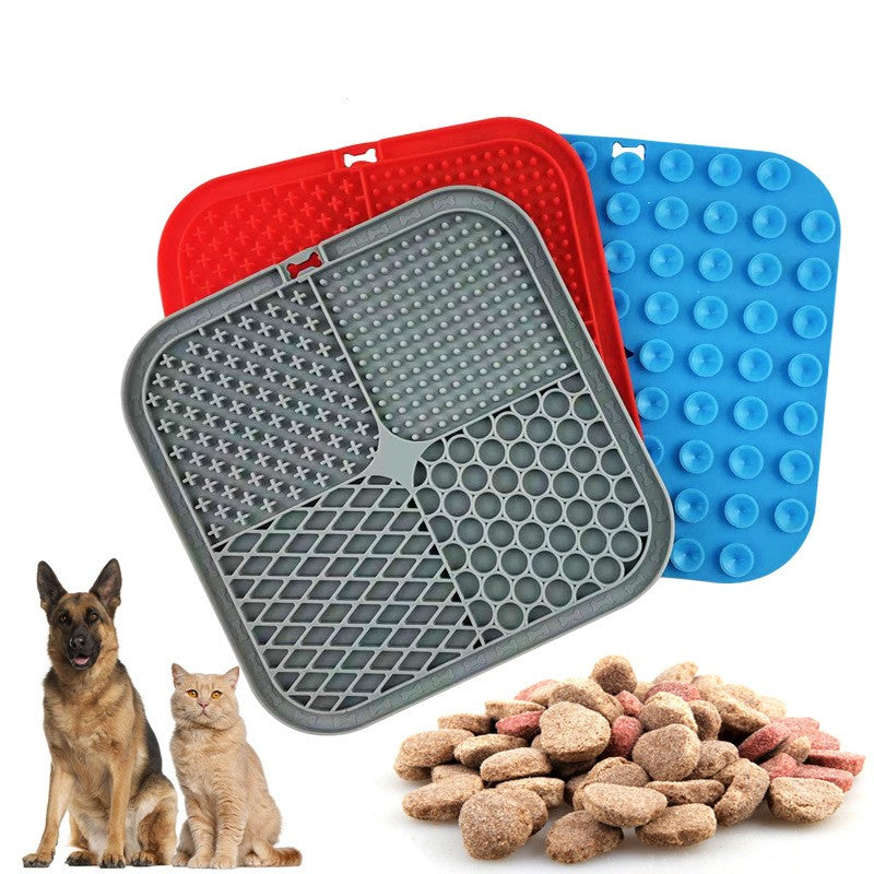 Silicone Lick Mat for Dogs & Cats | Slower Mealtime