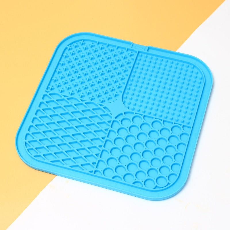 Silicone Lick Mat for Dogs & Cats | Slower Mealtime