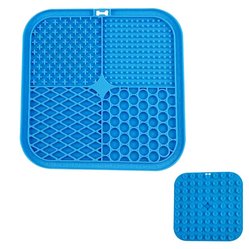 Silicone Lick Mat for Dogs & Cats | Slower Mealtime