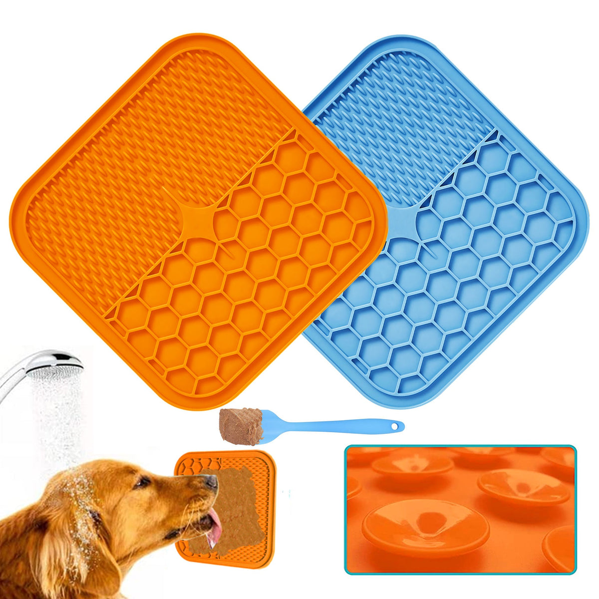 Pet Lick Mat for Calm Feeding & Grooming Routines