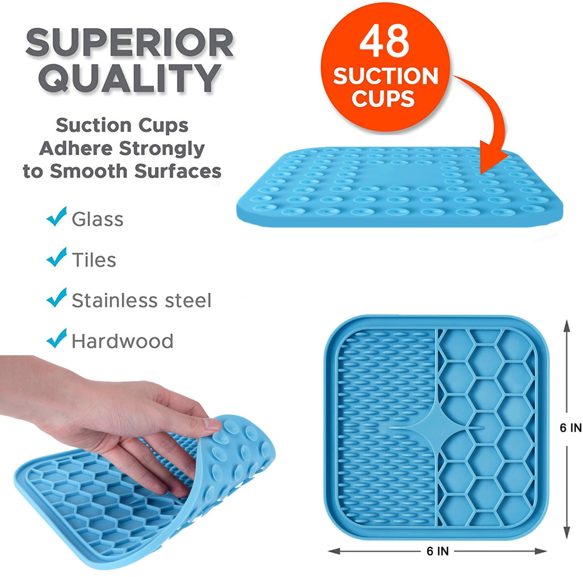 Pet Lick Mat for Calm Feeding & Grooming Routines