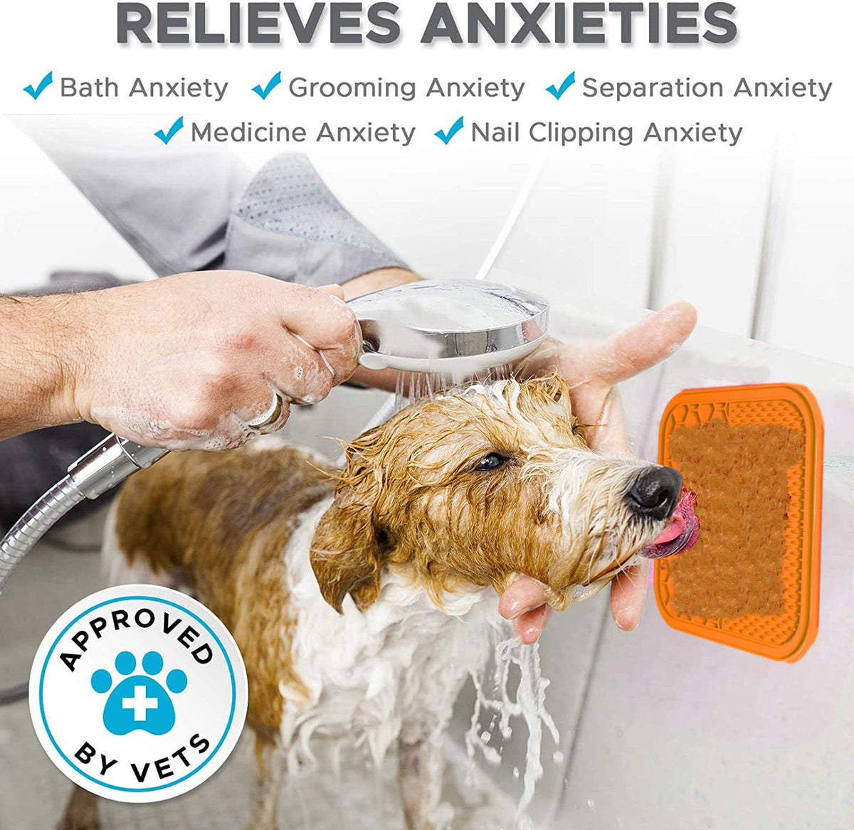 Pet Lick Mat for Calm Feeding & Grooming Routines