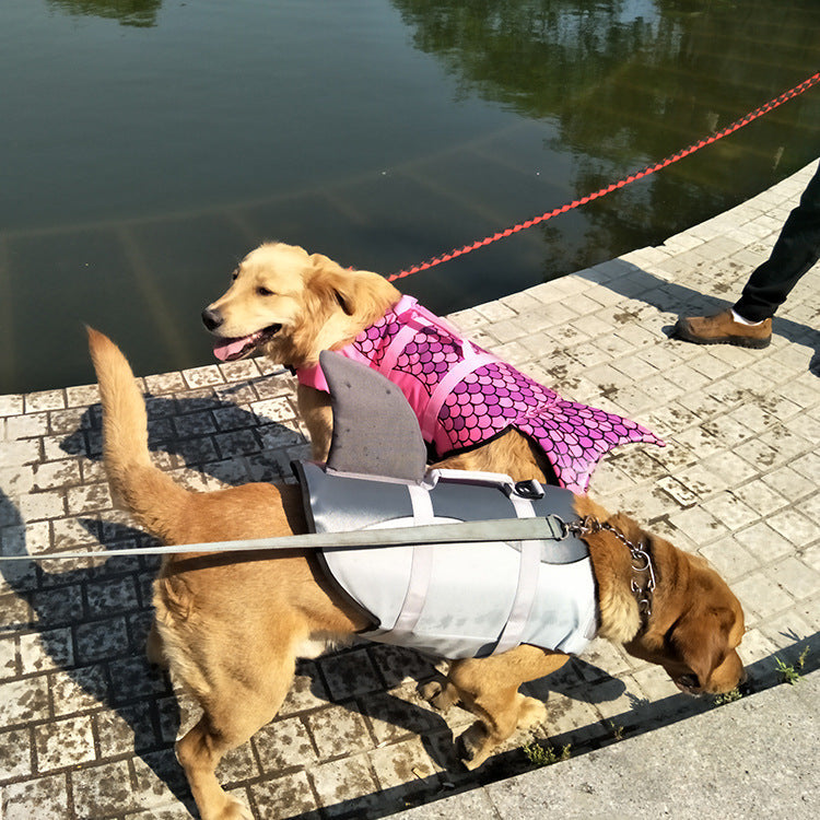 Dog Life Jacket Vest for Water Safety & Visibility