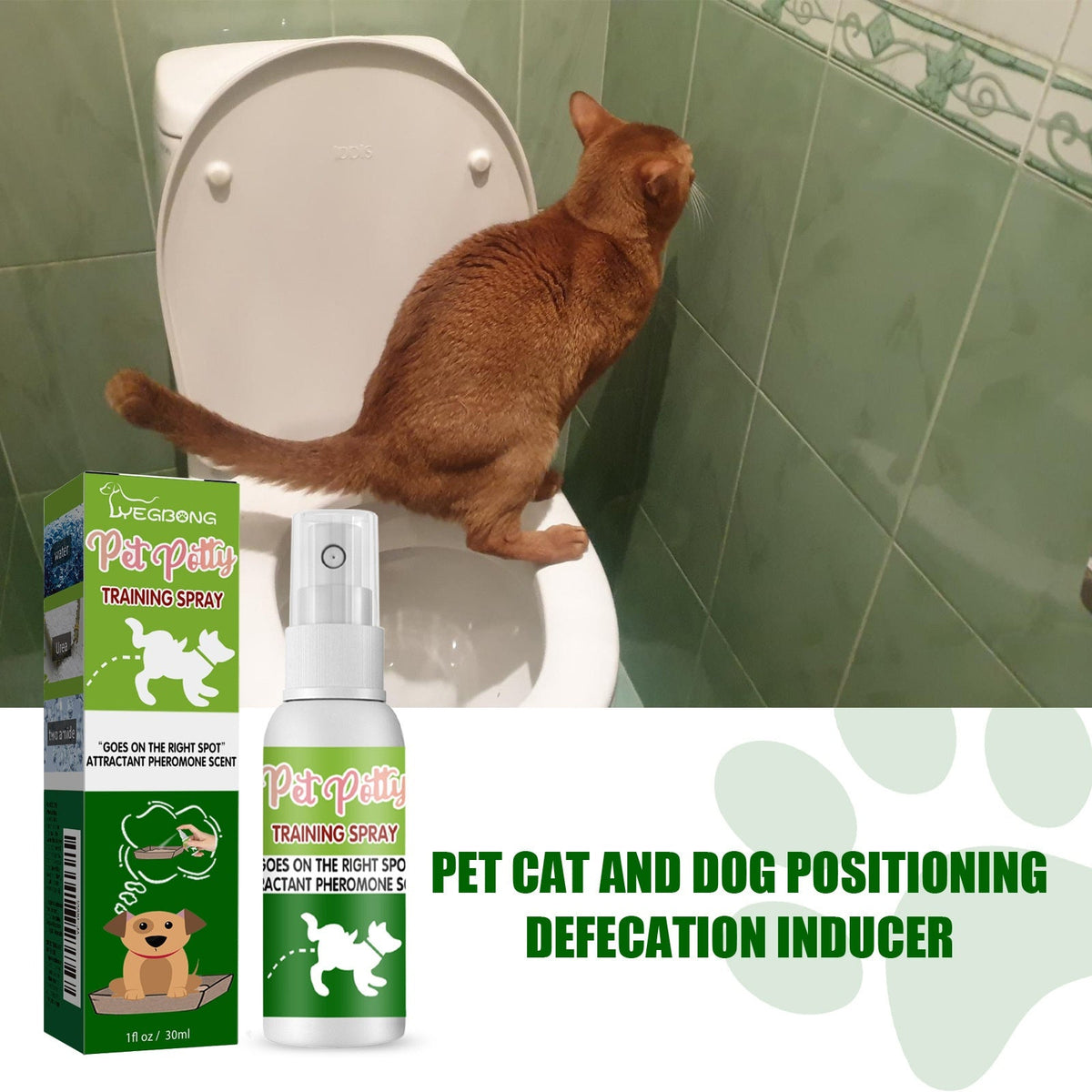 Pet Training Spray for the Right Toilet Spot, 30ml