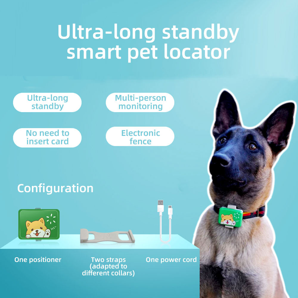 Pet GPS Locator With Real-Time Safety Fence Alerts