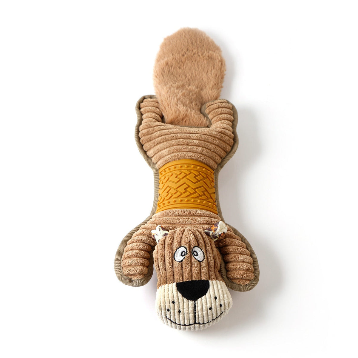 Plush Dog Toys for Interactive Chew and Tug Games