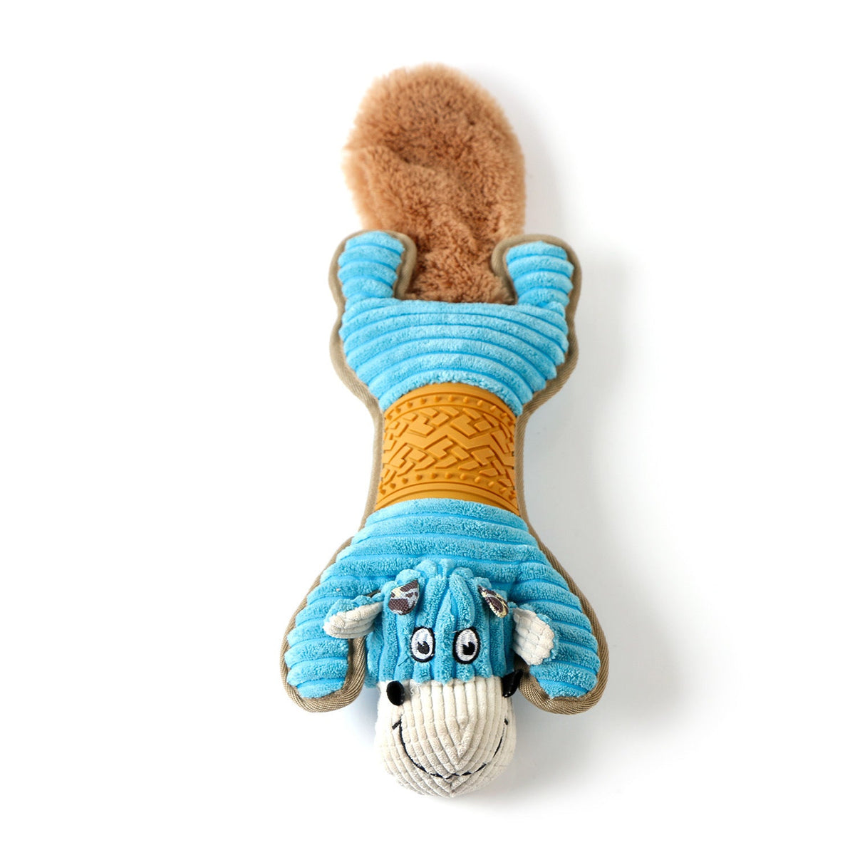 Plush Dog Toys for Interactive Chew and Tug Games