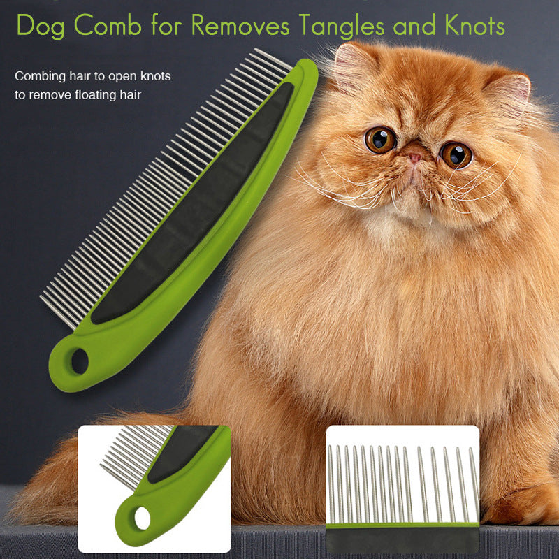 Pet Grooming Brush Set for Tangle-Free, Calmer Fur