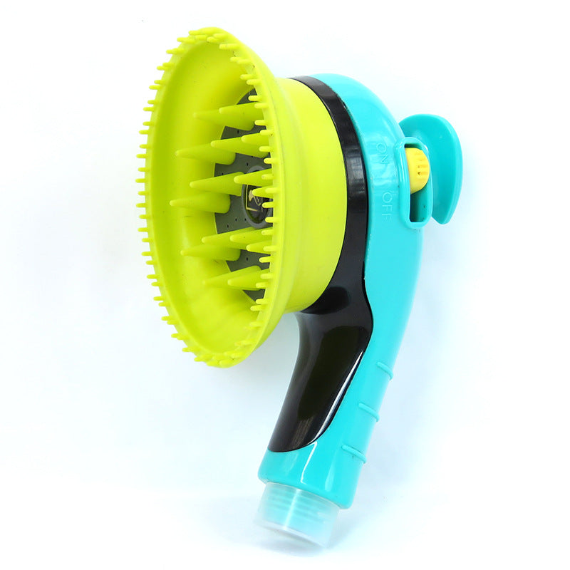 Pet Massage Shower Brush for Easier, Cleaner Baths