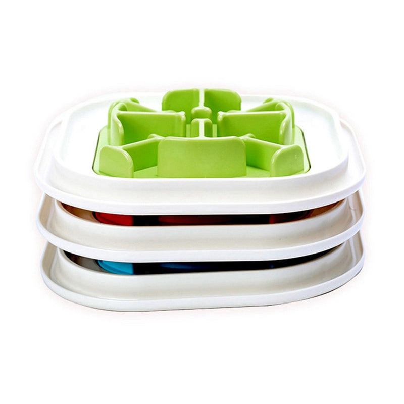 Slow Feeder Dog Bowl Maze for Dogs Who Inhale Kibble