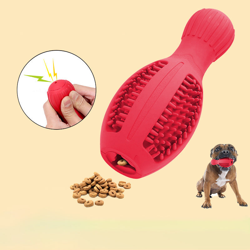 Interactive Treat-Dispensing Dog Chew Toy for Boredom