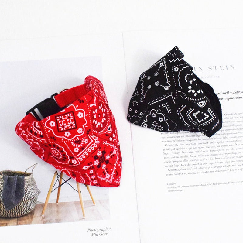 Pet Bandana Muzzle Towel for Adjustable Walk Style