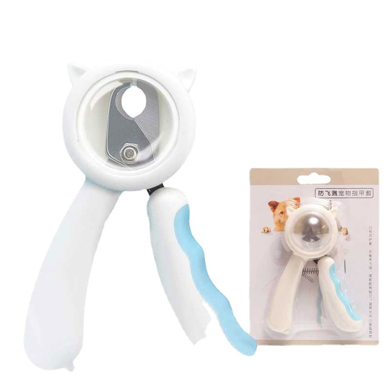 Cat Nail Clipper With Splash-Proof Guard & Rebound