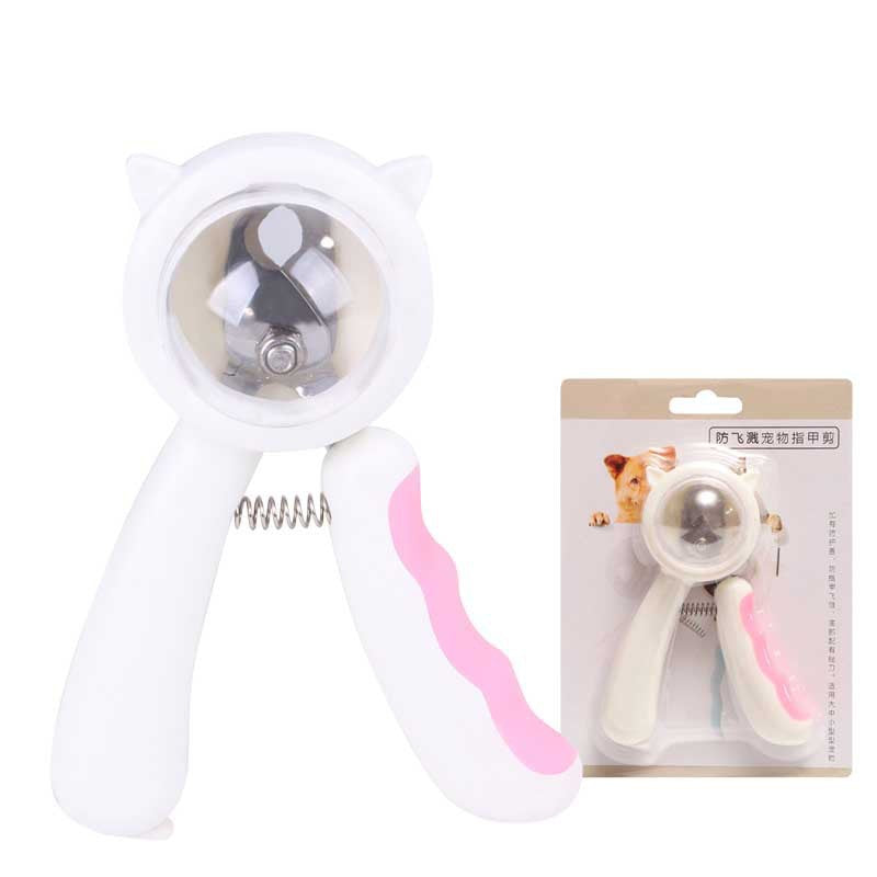 Cat Nail Clipper With Splash-Proof Guard & Rebound