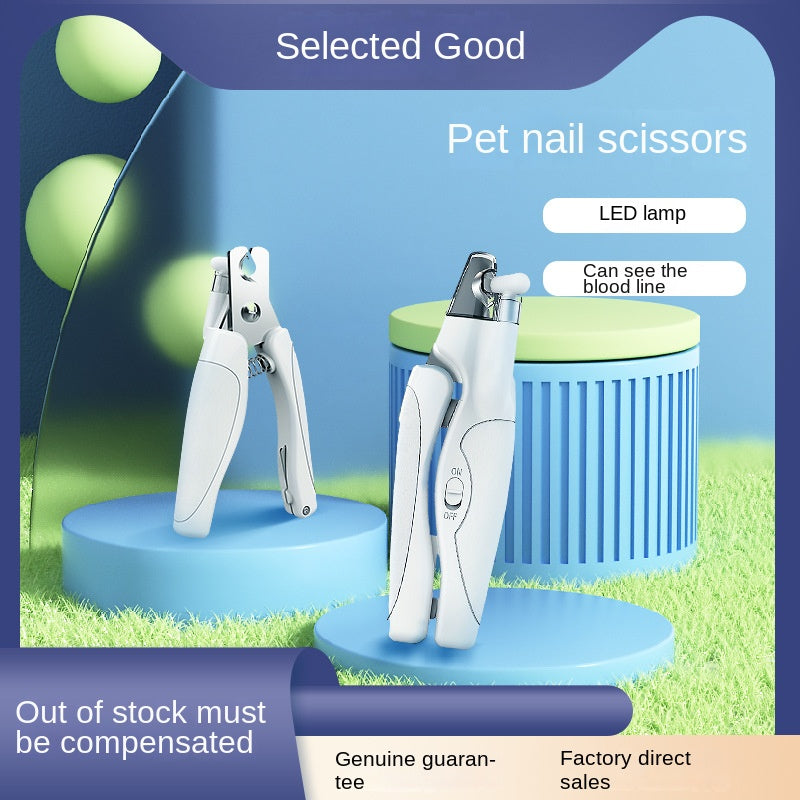LED Dog Nail Clippers for Safer, Easier Home Grooming