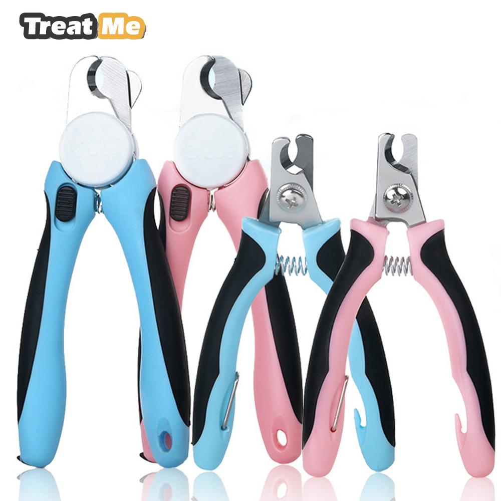 Stainless Steel Dog Nail Clippers with Guard & Grinder