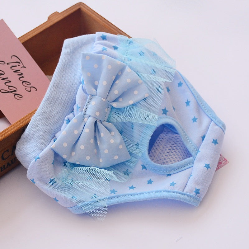 Dog Heat Pants for Small Dogs, Princess-Style Comfort