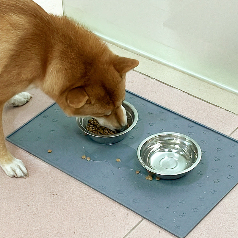 Silicone Pet Placemat for Cleaner, Spill-Free Feeding