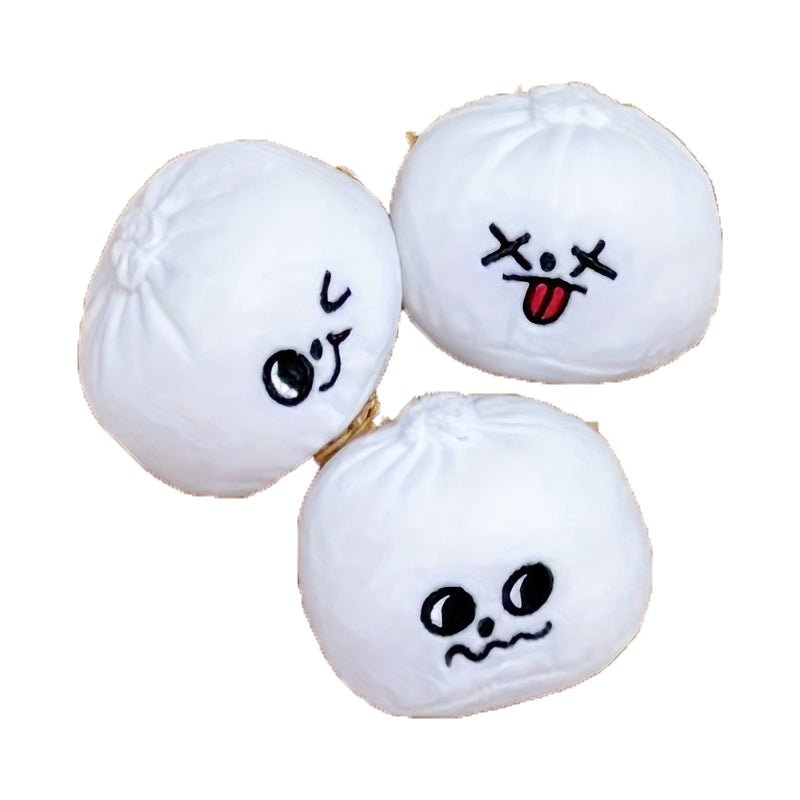 Pet Plush Bun Enrichment Toy for Sniffing and Slow Feeding
