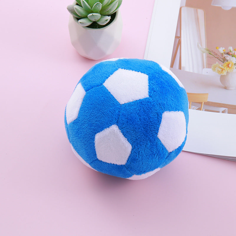 Plush Dog Ball Toy Set for Gentle Indoor Fetch Play