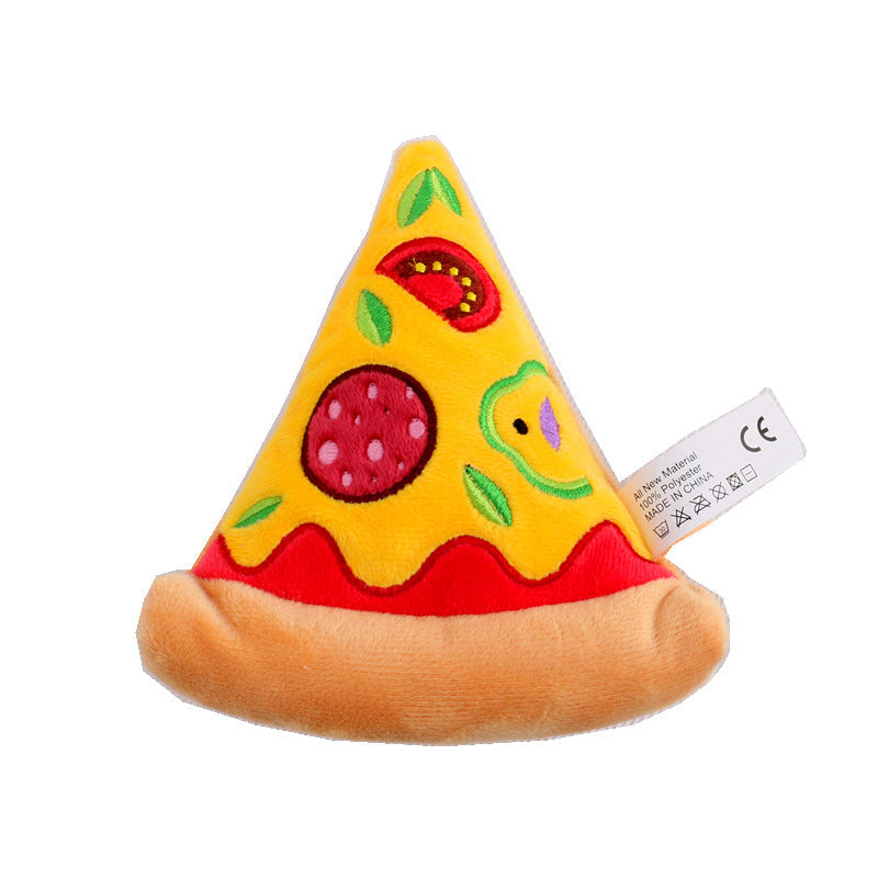 Food-Shaped Plush Dog Toy for Engaging Indoor Play
