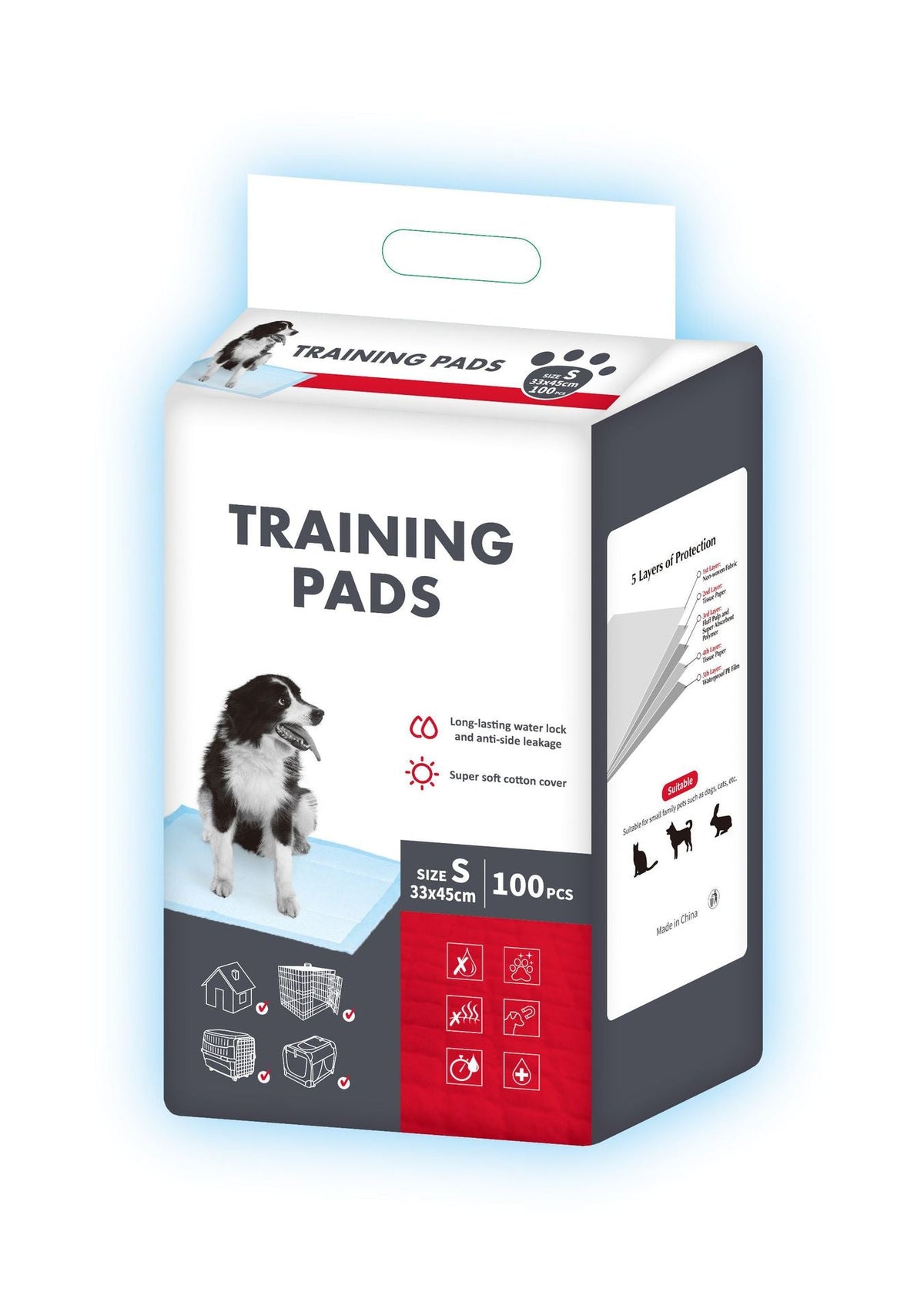 Dog Training Pads Thickened Odor-Control Absorbency