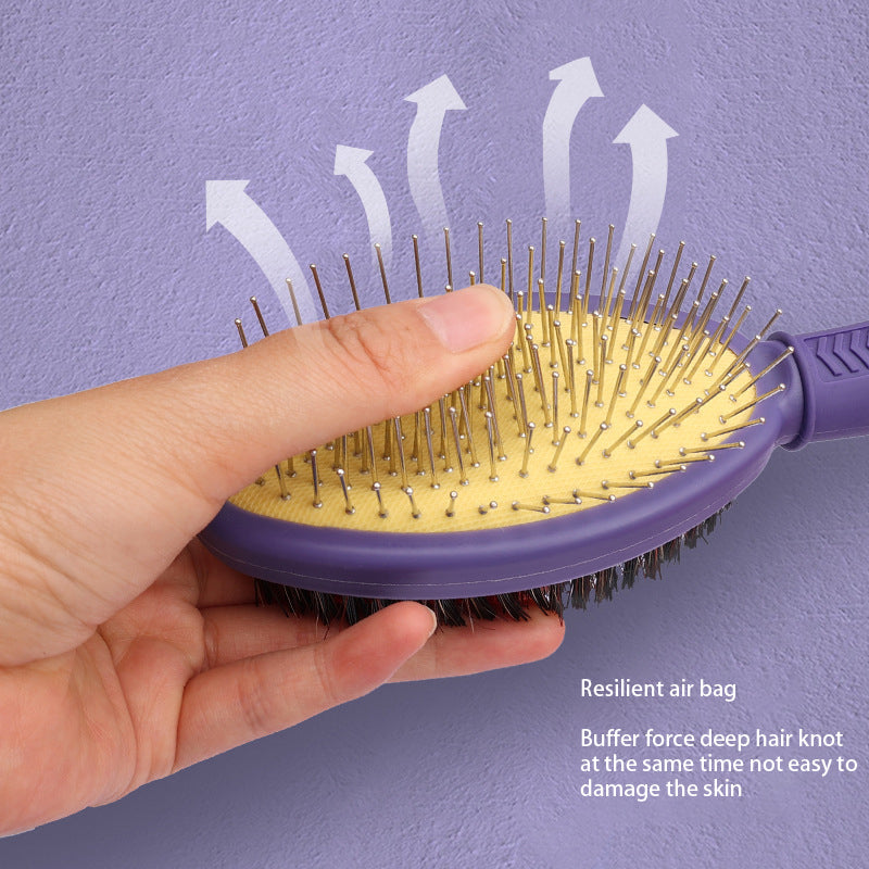Pet Grooming Comb for Gentle Detangling & Massage