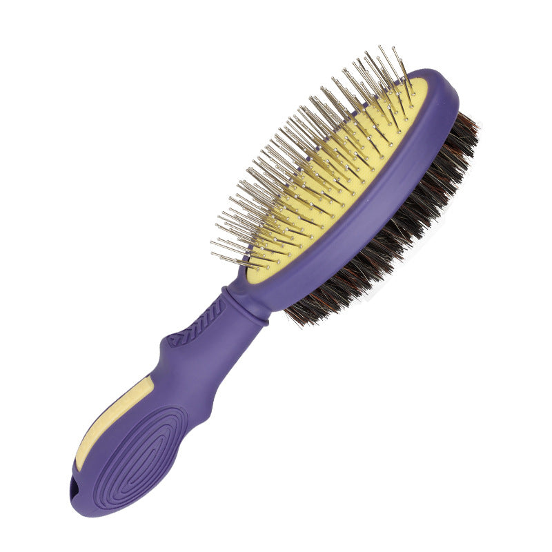 Pet Grooming Comb for Gentle Detangling & Massage