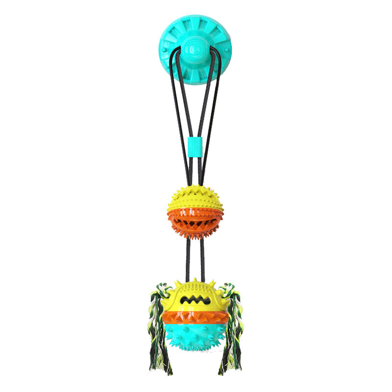 Suction Cup Dog Toy for Interactive Tugging & Chewing