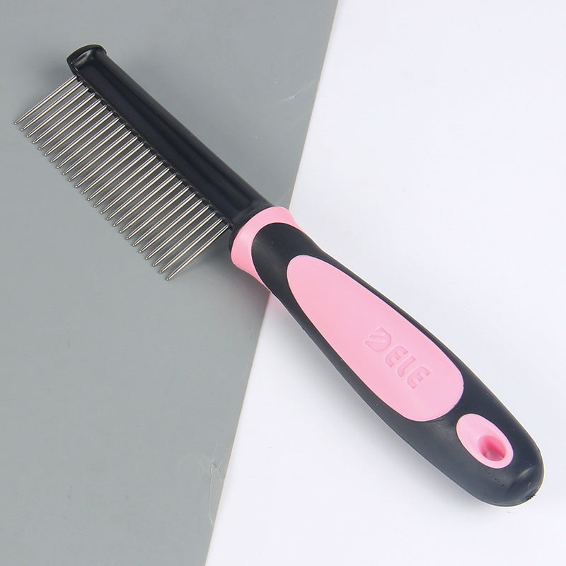 Pet Row Comb for Dogs & Cats | Smooth Tangled Fur