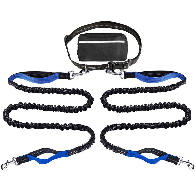 Hands-Free Dog Running Leash With Shock Absorption