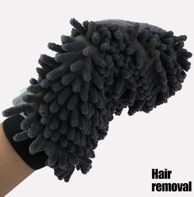Double-Sided Pet Grooming Glove for Easier, Cleaner Baths