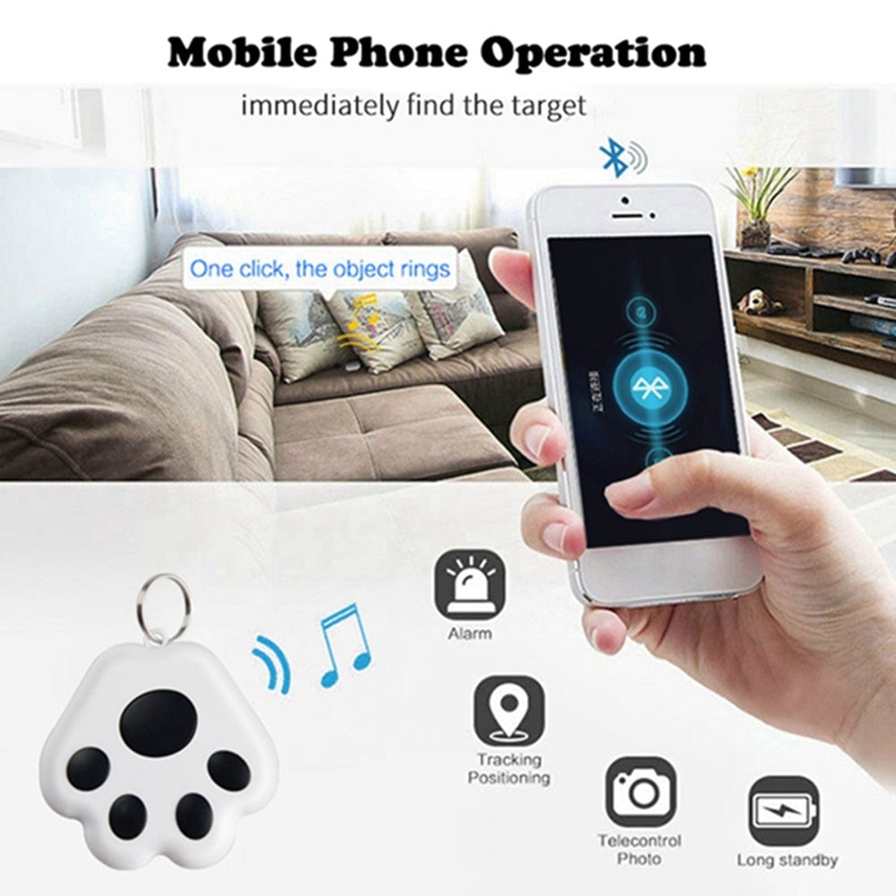Pet GPS Tracker Mini Bluetooth Anti-Lost Locator Tag