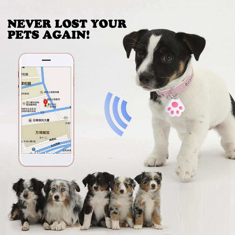 Pet GPS Tracker Mini Bluetooth Anti-Lost Locator Tag