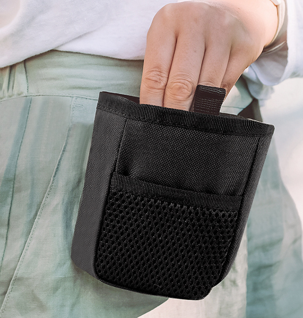 Dog Treat Bag for Hands-Free Walks & Training Access