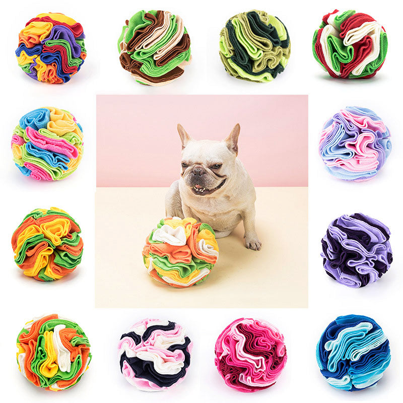 Dog Snuffle Ball for Interactive Indoor Enrichment