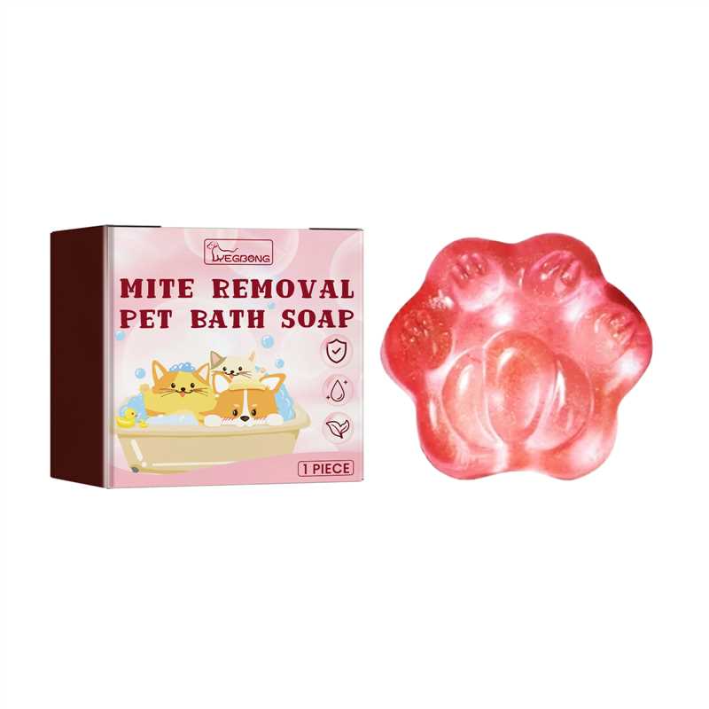 Pet Bath Soap for Cleaner, Fresher-Feeling Pet Coats