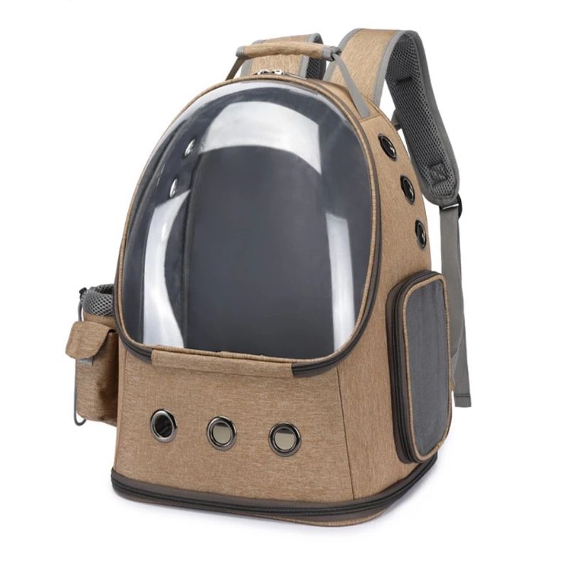 Transparent Cat Backpack Carrier for Hands-Free Travel