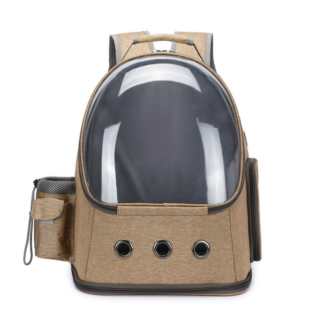Transparent Cat Backpack Carrier for Hands-Free Travel