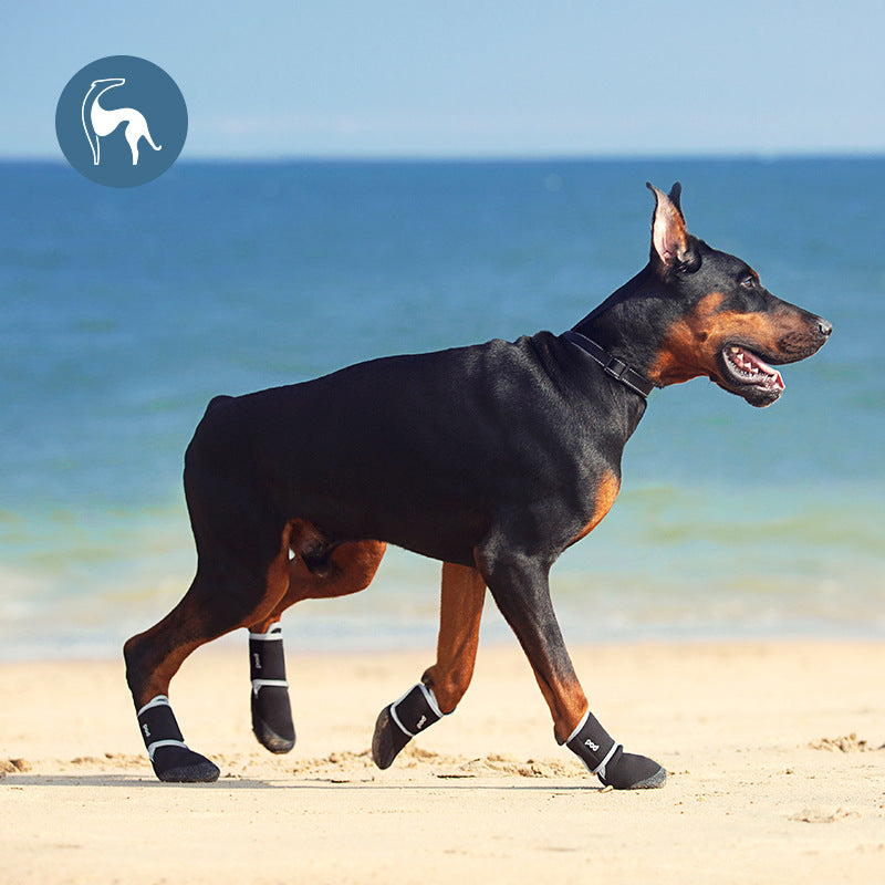 Waterproof Dog Boots for Outdoor Paw Protection & Grip