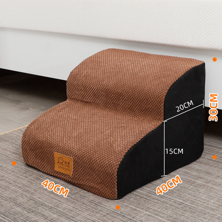 Pet Stairs for Small Dogs & Cats | Cushioned Climb