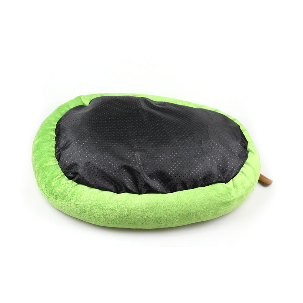 Avocado Pet Bed for Cozy Cat and Small Dog Lounging