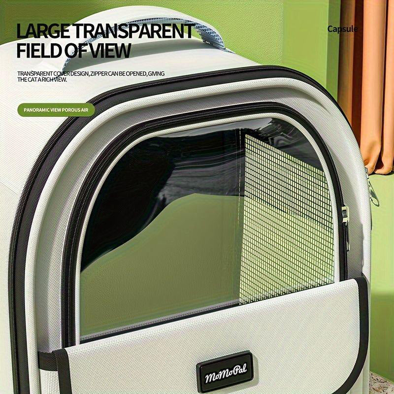 Cat Backpack Carrier With Panoramic View & Ventilation