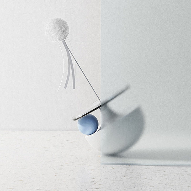 Interactive Cat Toy for Independent Indoor Cat Play