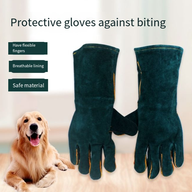 Animal Handling Gloves for Bite Protection and Grip