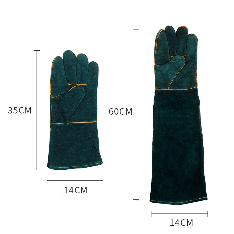 Animal Handling Gloves for Bite Protection and Grip