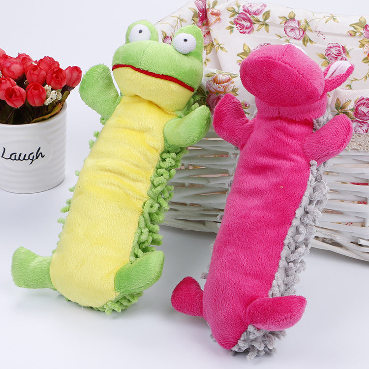 Plush Dog Chew Toys – 2-Piece Interactive Molar Set